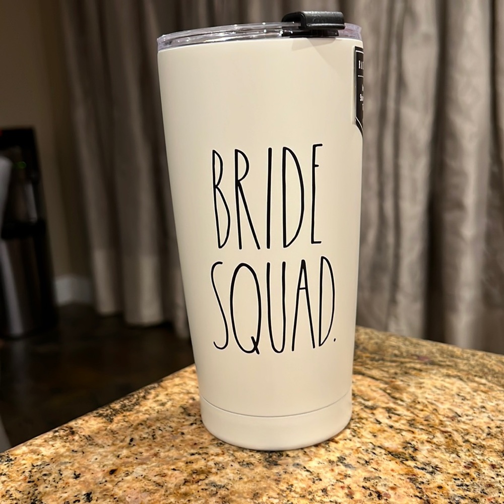 NEW Rae Dunn Bride Squad Insulated stainless steel cup